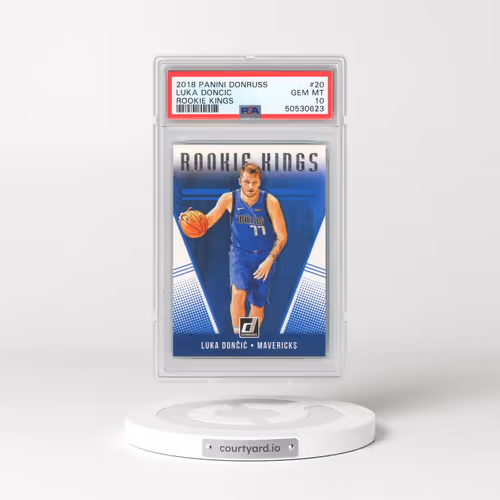 2018 Panini Donruss Rookie Kings #20 Luka Doncic (PSA 10 GEM MINT)