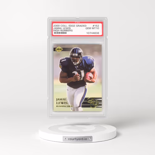 2000 Collector's Edge Graded #152 Jamal Lewis - High Numbers (PSA 10 GEM MINT)