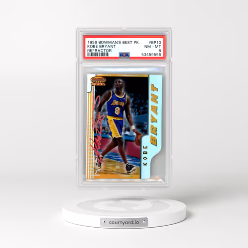 1996 Bowman's Best Best Picks #BP10 Kobe Bryant - Refractor (PSA 8 NM-MT)