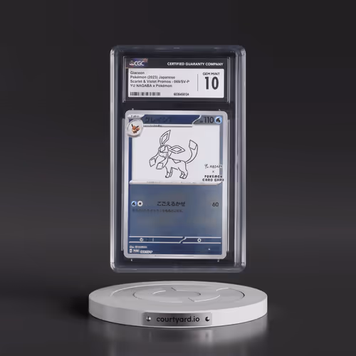 2022 Scarlet & Violet Promos #069/SV-P Glaceon - Reverse Holo YU NAGABA x Pokémon () (CGC 10 GEM MIN