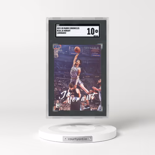 2019 Panini Chronicles #165 Ja Morant - Luminance (SGC 10 GEM MINT)