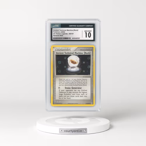 2004 EX Hidden Legends #85 Ancient Technical Machine (Rock) - Holo (CGC 10 GEM MINT)