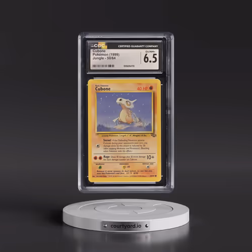 1999 Jungle #50/64 Cubone (CGC 6.5 EX-NM+)