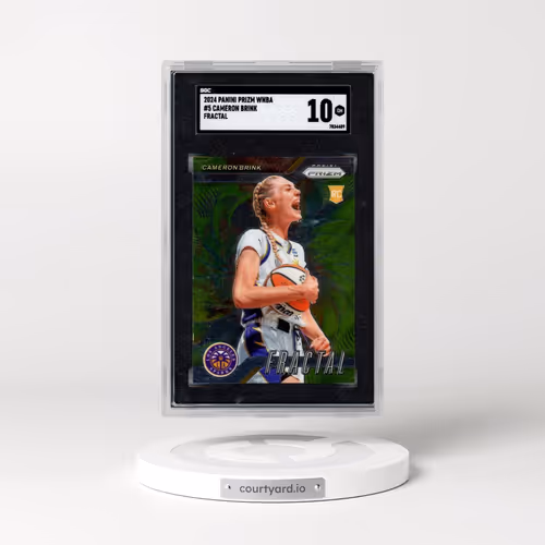 2024 Panini Prizm Wnba #5 Cameron Brink - Fractal (SGC 10 GEM MINT)