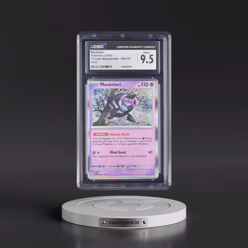 2024 Pokémon Twm EN-Twilight Masquerade #095 Munkidori (CGC 9.5 MINT+)