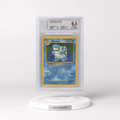 1999 Base Set #2 Blastoise - Holo (BGS 6.5 EX-MT+)