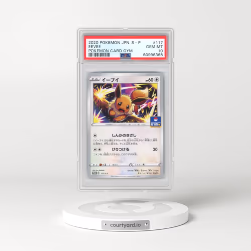 2020 Pokémon S Promo #117 Eevee - Pokemon Card Gym (PSA 10 GEM MINT)