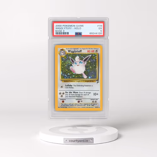 2000 Pokémon Game Base II #19 Wigglytuff - Holo (PSA 5 EX)