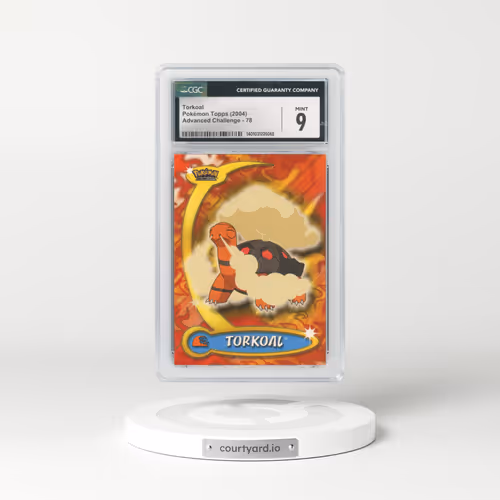 2004 Advanced Challenge #78 Torkoal (CGC 9 MINT)