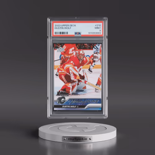 2023 Upper Deck #210 Dustin Wolf (PSA 9 MINT)