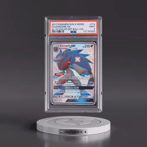 2017 Pokémon Sun & Moon Shining Legends #77a Zoroark GX - Holo Full Art 2019 Yellow A Alternate Art