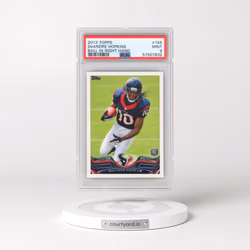 2013 Topps #155 DeAndre Hopkins - Ball in Right Hand (PSA 9 MINT)