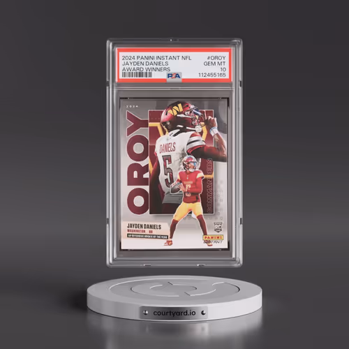 2024 Panini Instant NFL Award Winners #OROY Jayden Daniels (PSA 10 GEM MINT)