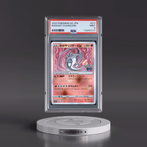 2022 Pokémon Go #011 Radiant Charizard - Holo (PSA 9 MINT)