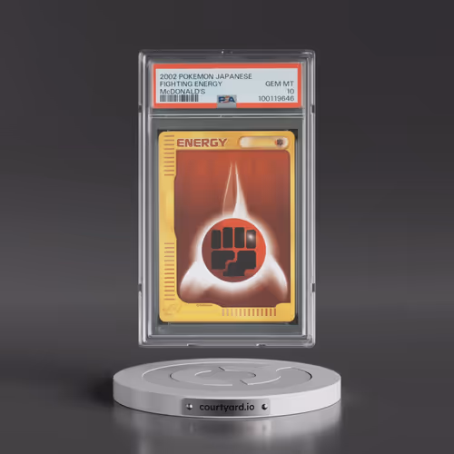 2002 Pokémon McDonald's Fighting Energy (PSA 10 GEM MINT)