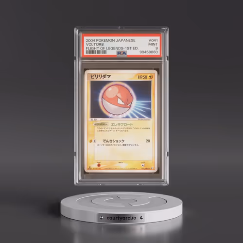 2004 Pokémon Flight of Legends #041 Voltorb - 1st Edition (PSA 9 MINT)