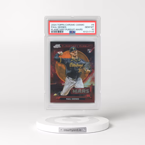 2024 Topps Chrome Cosmic Planetary Pursuit #6 Paul Skenes - Mars (PSA 10 GEM MINT)