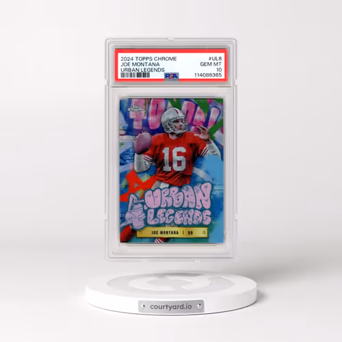 2024 Topps Chrome Urban Legends #UL6 Joe Montana (PSA 10 GEM MINT)