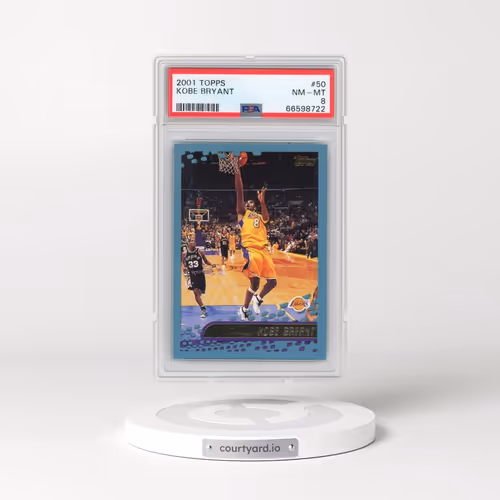 2001 Topps #50 Kobe Bryant (PSA 8 NM-MT)