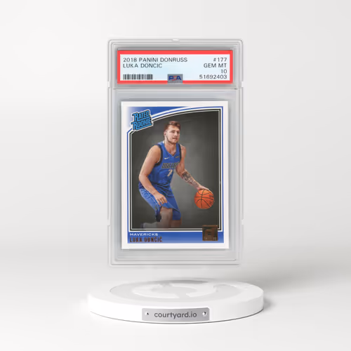 2018 Panini Donruss #177 Luka Doncic (PSA 10 GEM MINT)
