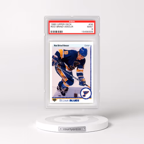 1990 Upper Deck #36 Rod Brind'Amour (PSA 9 MINT)