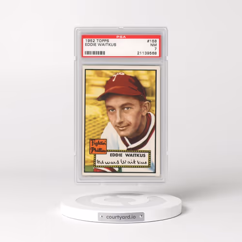 1952 Topps #158 Eddie Waitkus (PSA 7 NM)
