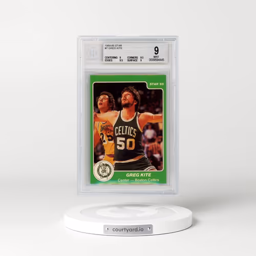 1984 Star #7 Greg Kite (BGS 9 MINT)