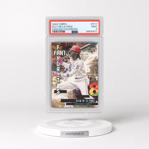 2024 Topps Fantasy Favorites #FF17 Elly de La Cruz (PSA 9 MINT)