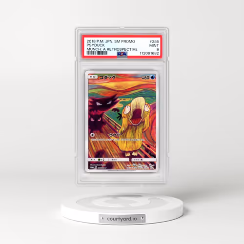 2018 Pokémon SM Promo #286 Psyduck - Munch: A Retrospective (PSA 9 MINT)