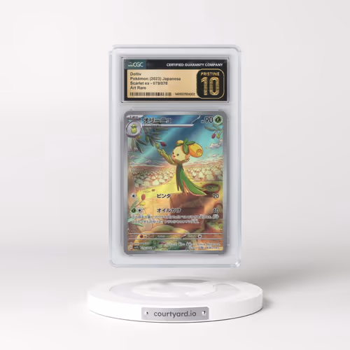 2023 Scarlet ex #079/078 Dolliv - Art Rare (CGC 10 PRISTINE)