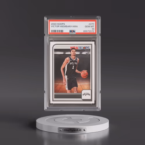 2023 Panini NBA Hoops #277 Victor Wembanyama (PSA 10 GEM MINT)