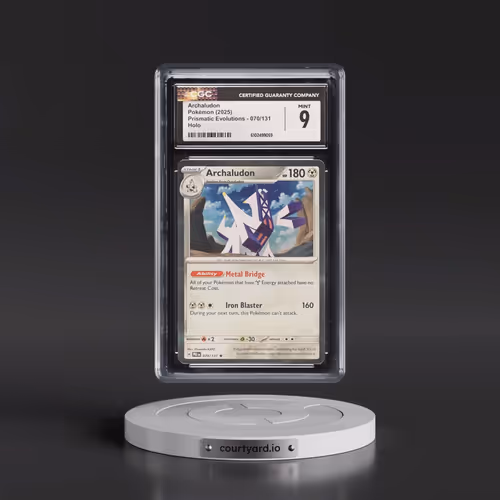 2024 Prismatic Evolutions - PRE EN #070/131 Archaludon - Holo (CGC 9 MINT)