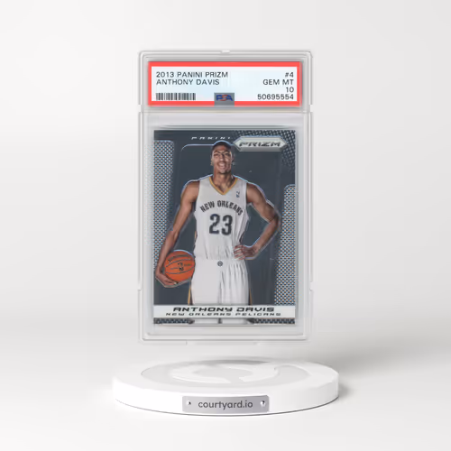 2013 Panini Prizm #4 Anthony Davis (PSA 10 GEM MINT)