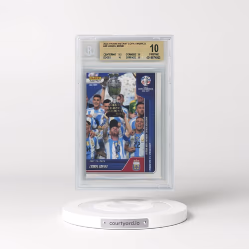 2024 Panini Instant Copa America #43 Lionel Messi/12674 (BGS 10 PRISTINE)