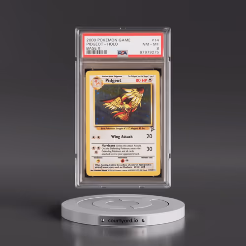 2000 Pokémon Game Base II #14 Pidgeot - Holo (PSA 8 NM-MT)