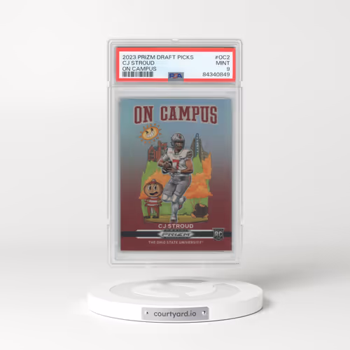 2023 Panini Prizm Draft Picks on Campus #OC2 CJ Stroud (PSA 9 MINT)