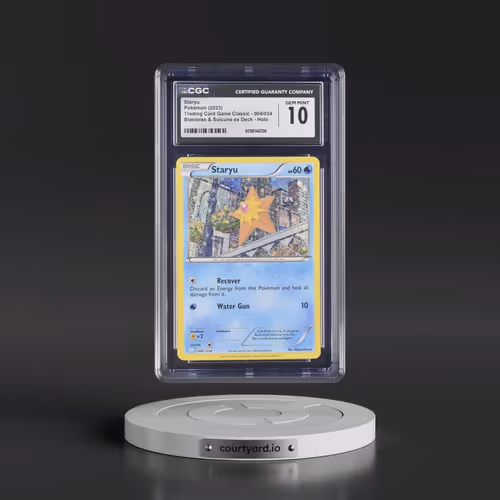 2023 Trading Card Game Classic - CLV, CLC, CLB #004/034 Staryu - Blastoise & Suicune ex Deck - C