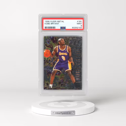 1996 Metal #181 Kobe Bryant (PSA 9 MINT)