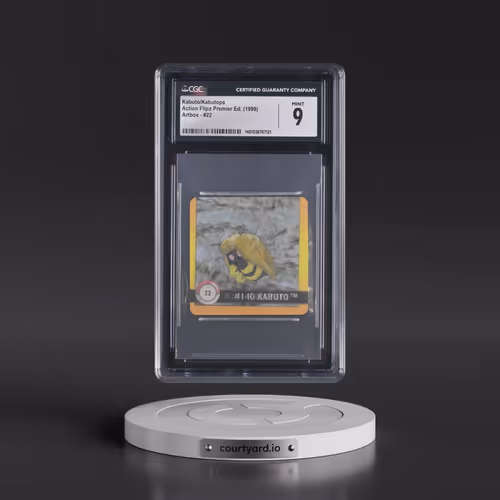 1999 Action Flipz Premier Edition (Artbox) - English #22 Kabuto/Kabutops (CGC 9 MINT)