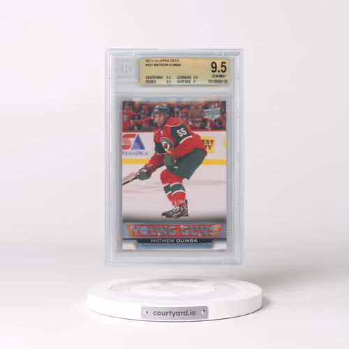2013 Upper Deck #231 Mathew Dumba (BGS 9.5 GEM MINT)