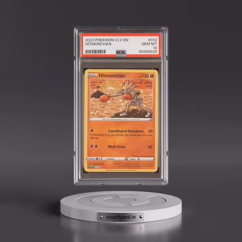 2023 Pokémon CLV-Trading Card Game Classic Venusaur & Lugia EX Deck #012 Hitmonchan (PSA 10 GEM MINT