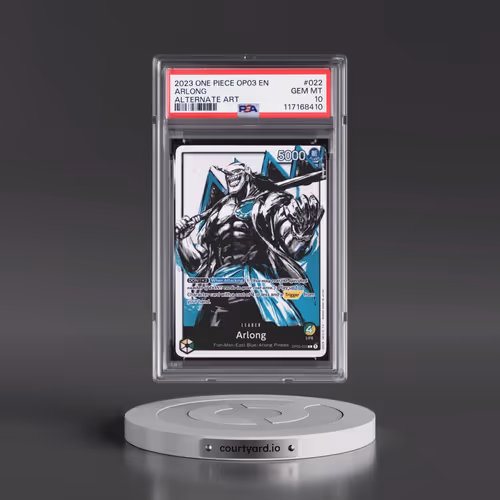 2023 One Piece OP03-Pillars of Strength #022 Arlong - Alternate Art (PSA 10 GEM MINT)