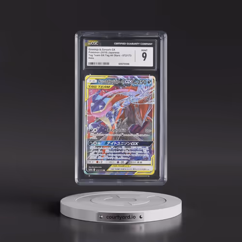 2019 Tag Team GX: Tag All Stars #072/173 Greninja & Zoroark GX - Holo (CGC 9 MINT)