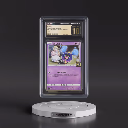 2021 25th Anniversary Collection #014/028 Cosmog - Holo (CGC 10 PRISTINE)