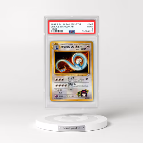 1998 Pokémon Gym #148 Erika's Dragonair - Holo (PSA 9 MINT)