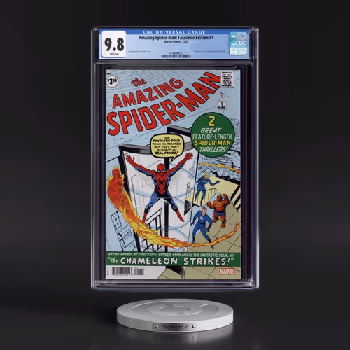 Amazing Spider-Man: Facsimile Edition #1 CGC 9.8 White Pages (Marvel Comics, 12/22) - Universal