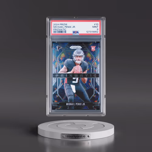 2024 Panini Prizm Prizmatic #10 Michael Penix Jr. (PSA 9 MINT)