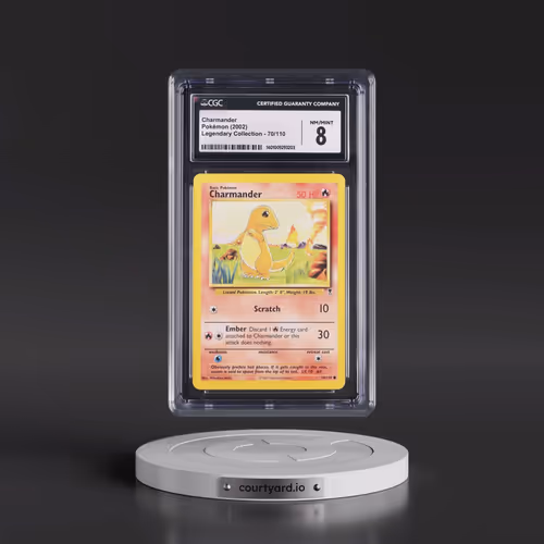 2002 Legendary Collection #70/110 Charmander (CGC 8 NM-MT)