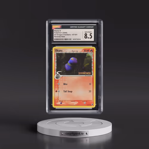 2006 EX Dragon Frontiers #47/101 Ekans δ - Reverse Holo (CGC 8.5 NM-MT+)