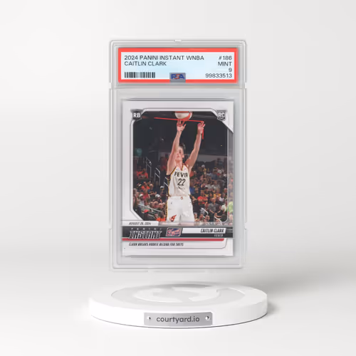 2024 Panini Instant WNBA #186 Caitlin Clark (PSA 9 MINT)